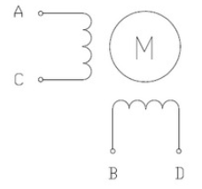 三洋两线\四线和六线双极步进电机接线图(图1)