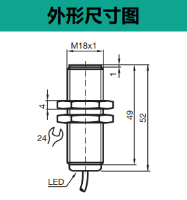 电感式传感器 NBB5-18GK50-E0(图2)