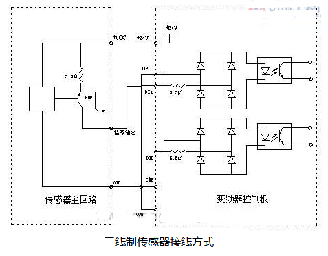 三线负压传感器怎么接线，负压传感器的接线方式？(图1)