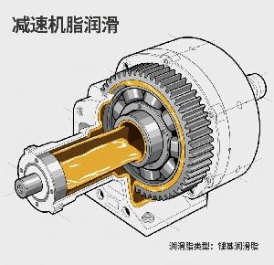 伺服行星减速机采用脂润滑时换脂周期怎么定？(图1)