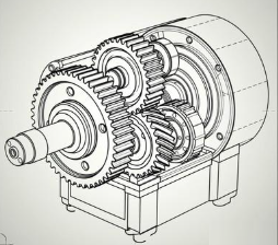 大型齿轮减速机在港口起重机中如何防盐雾蚀齿？(图1)