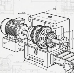 减速机齿轮箱与电机法兰如何找平？