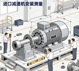 进口减速机安装基准的精准测量方法有哪些？(图1)
