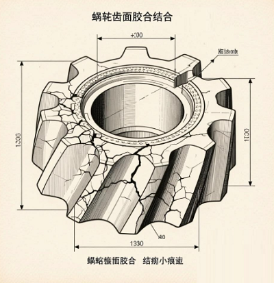 铝合金蜗轮蜗杆减速机，蜗杆齿面胶合预防措施(图1)