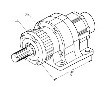 三菱减速机扭力臂，安装锁紧力矩精准把控(图1)